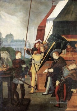 Musius Scaevola Renaissance Maler Hans Baldung Ölgemälde
